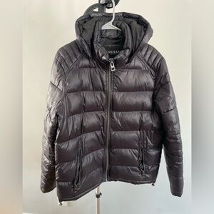 Guess Black Quilted Jacket